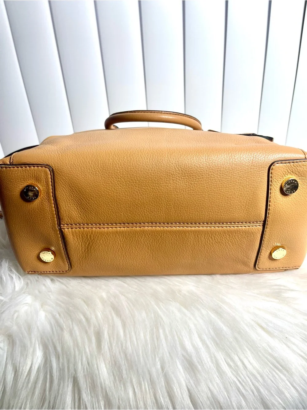 MICHAEL Michael Kors Riley Pebbled Leather Satchel